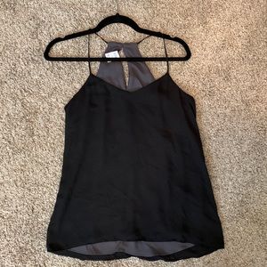 Express Barcelona cami- black EUC small gray reversible